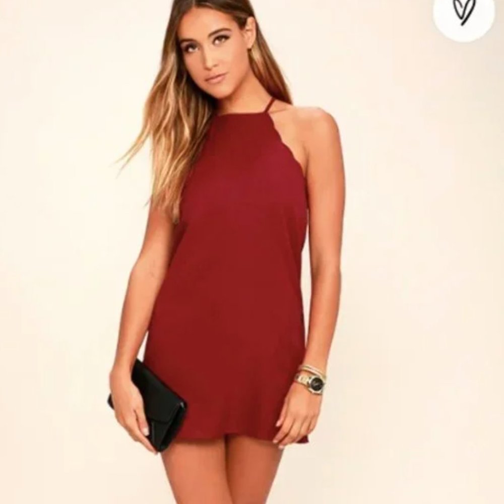 red mini dress Lulu's